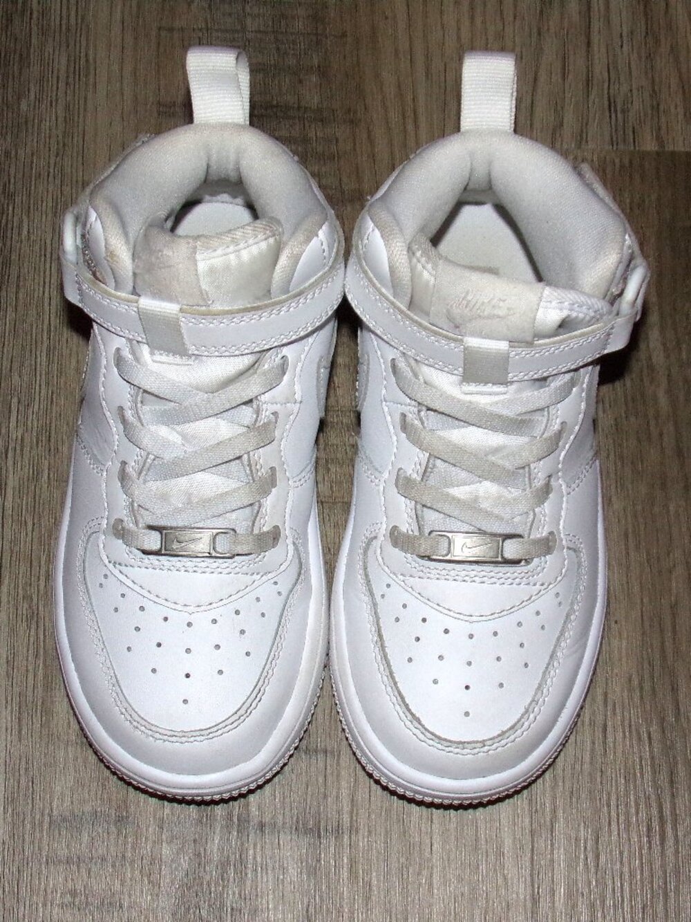 KIDS NIKE AIR FORCE 1 MID EASY ON SZ 11C